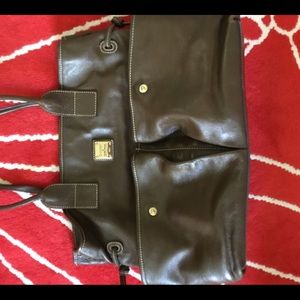 Dooney and Burke leather tote